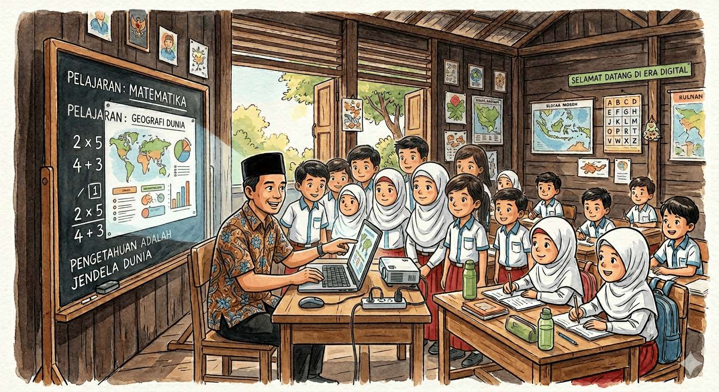Paradoks Teknologi Pendidikan Kita
